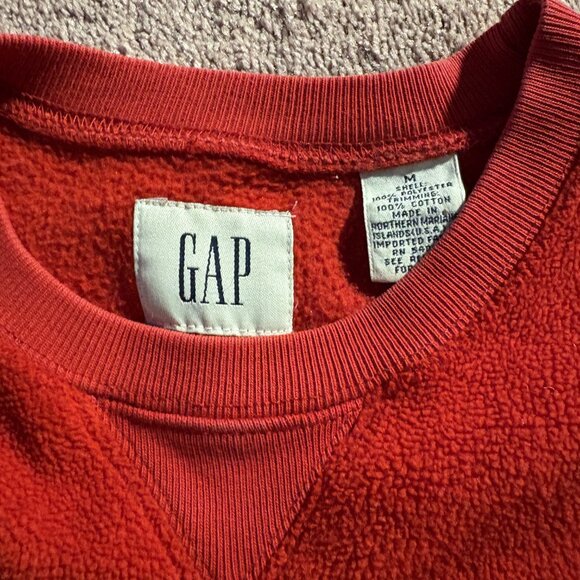 Gap Athletic Fleece Crewneck‎ Sweater - Picture 3 of 3